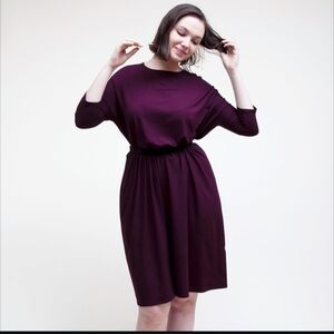 Mimu Maxi Size Large Plum Frock